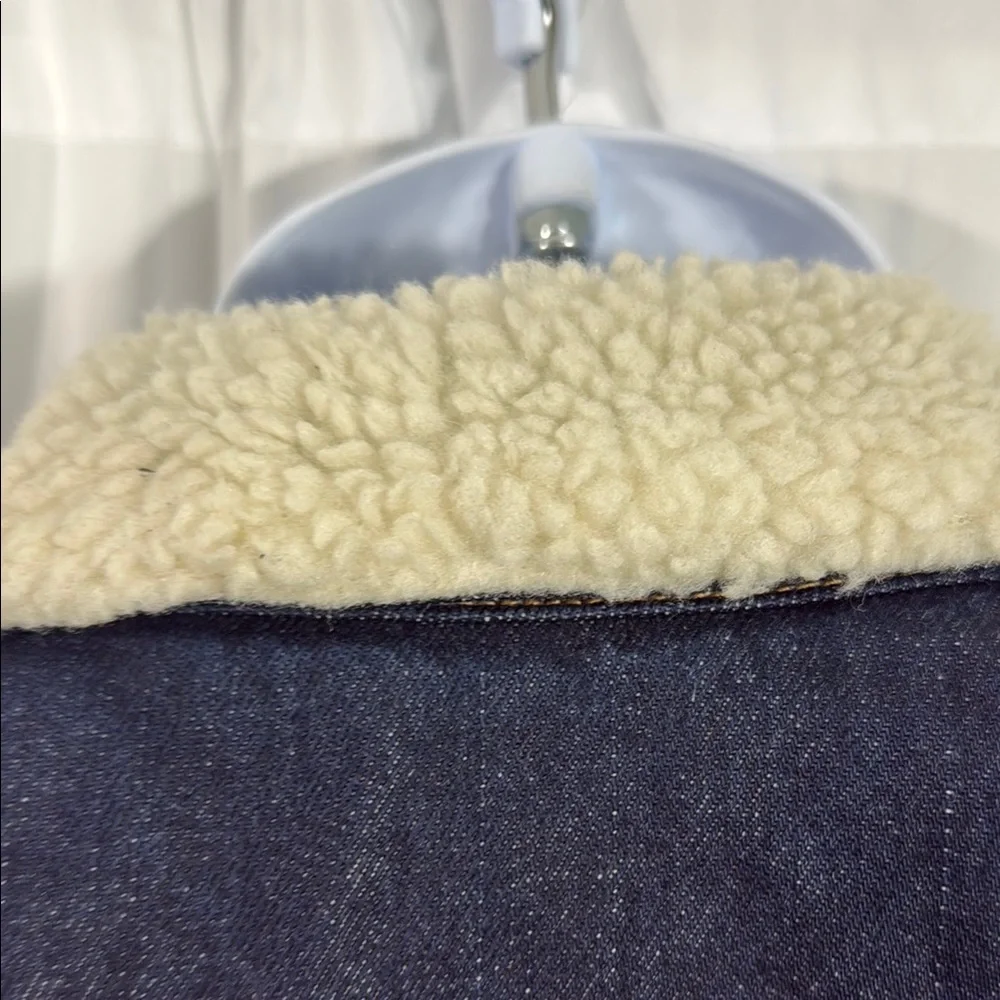 Levi’s Red Tab Sherpa Denim Jacket Wool Lined XS
